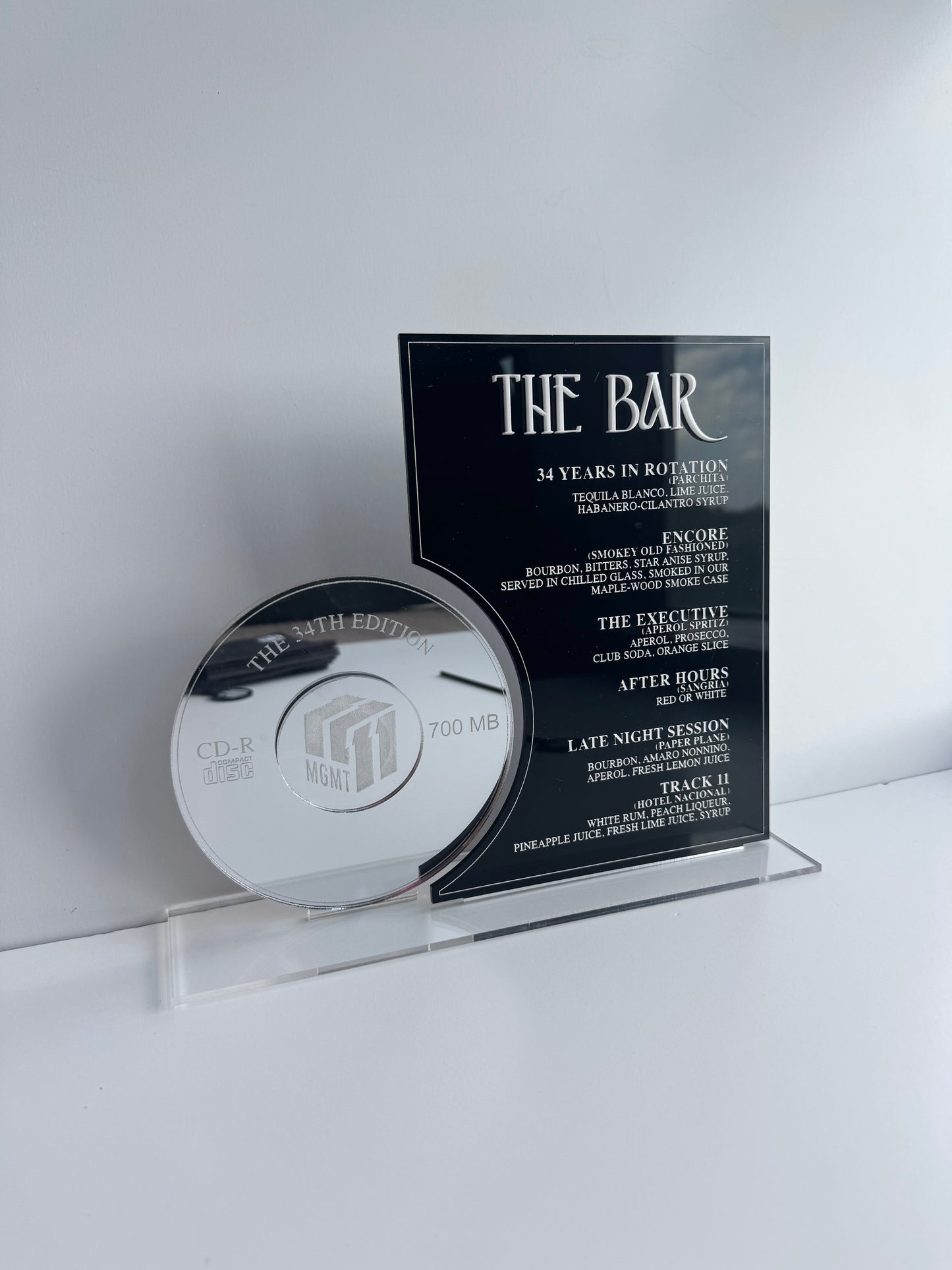CD Bar Sign