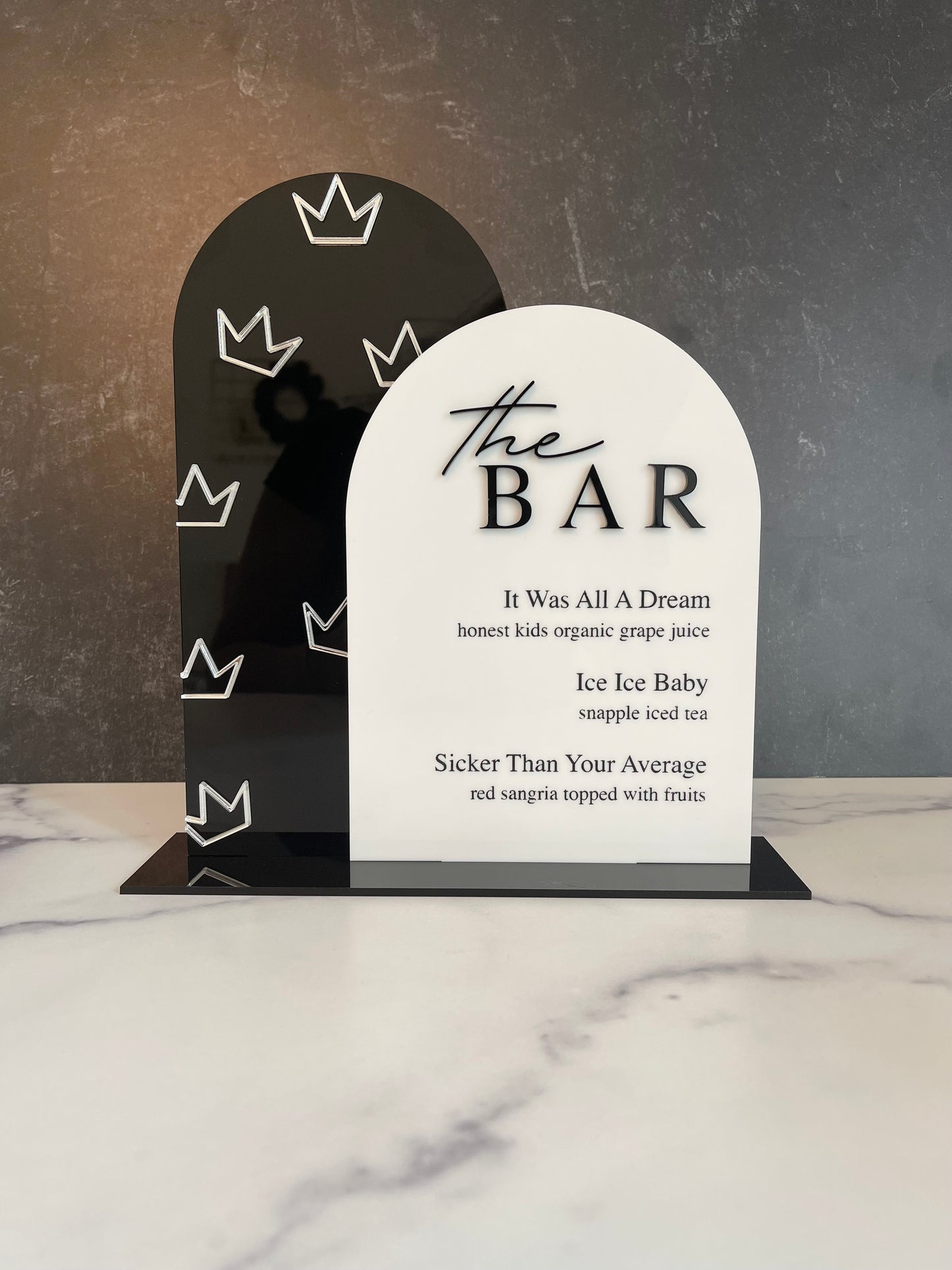 Notorious One Bar Sign