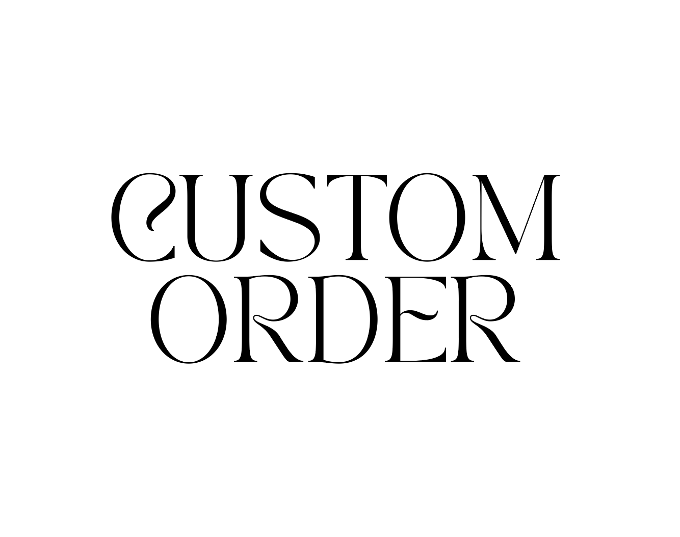 Custom Order for Chaquita