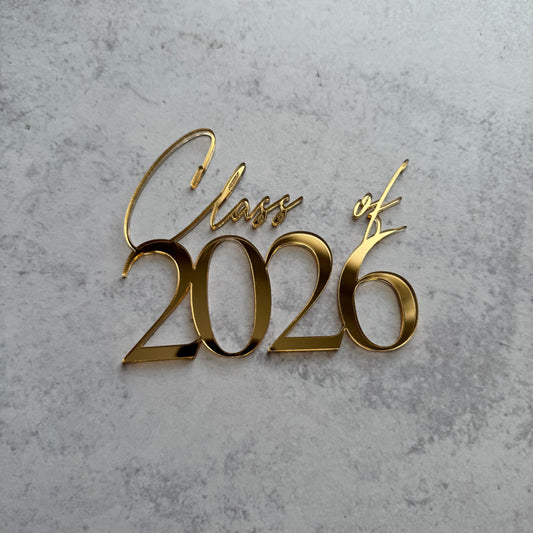 CLASS OF 2026 CAKE CHARM