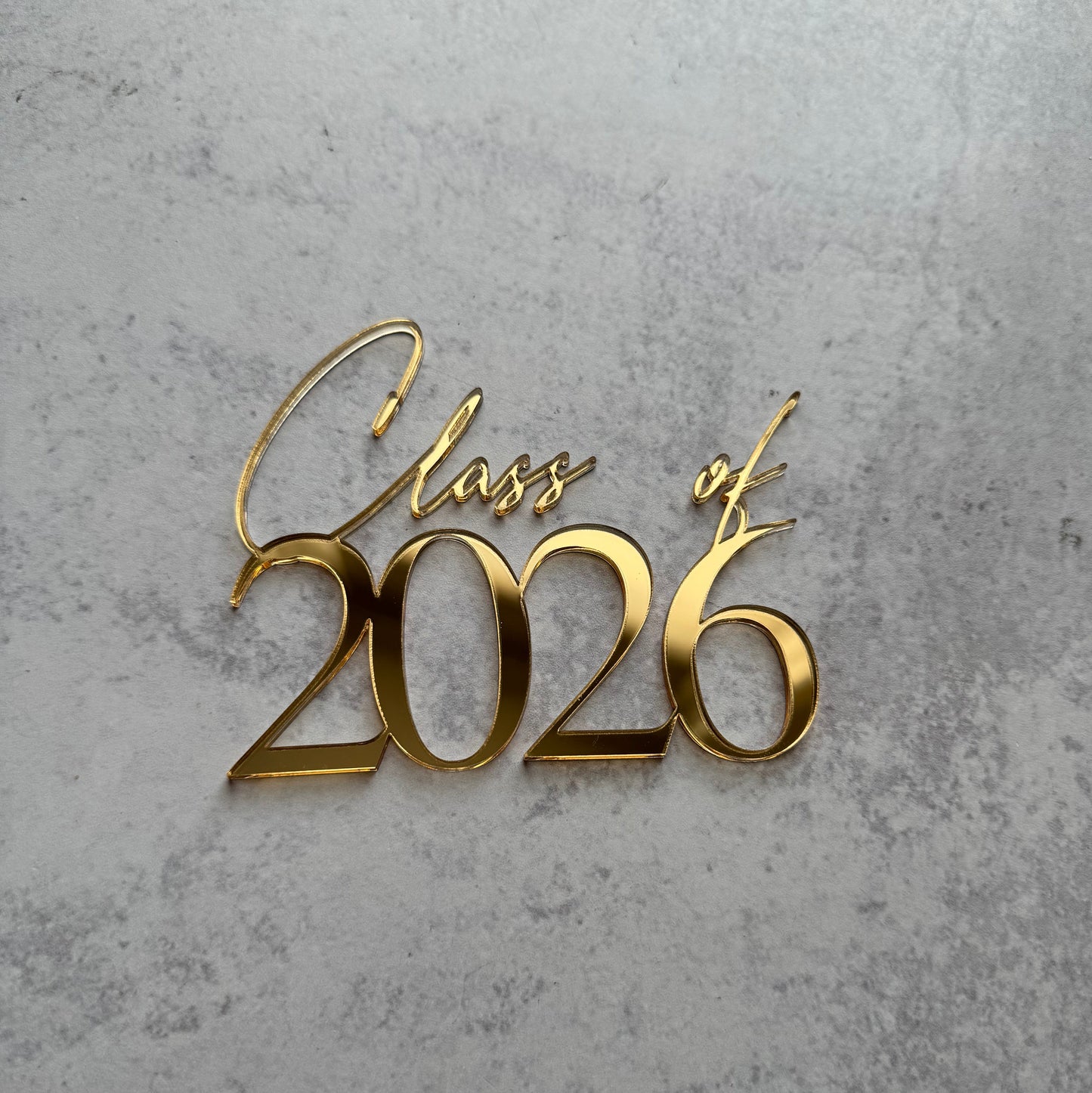 CLASS OF 2026 CAKE CHARM