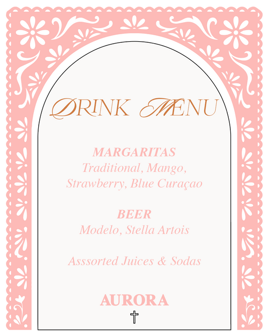 Custom Order for Chaviano Events